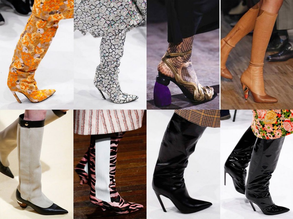 Модные сапоги осень зима 2014-2015